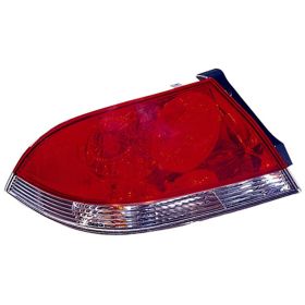 2004-2007 Mitsubishi Lancer Tail Lamp Driver Side Clear/Red Lens (Es/Ls Mdl) HQ - OEM# MN154005 - MI2800119-3