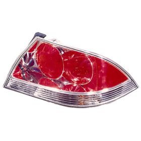 2004-2006 Mitsubishi Lancer Tail Lamp Passenger Side Clear Lens (Oz Rally/Ralliart Mdl) HQ - OEM# MN161944 - MI2801118-3