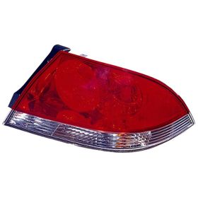 2004-2007 Mitsubishi Lancer Tail Lamp Passenger Side Clear/Red Lens (Es/Ls Mdl) HQ - OEM# MN154006 - MI2801119-3