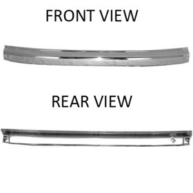 1998-1998 Nissan Pathfinder Front Centre Face Bar-Chrome - NI1002128-2
