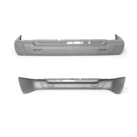 1999-2004 Nissan Pathfinder Bumper Rear Primed W/Spare Tire - OEM# H50222W225 - NI1100215-3