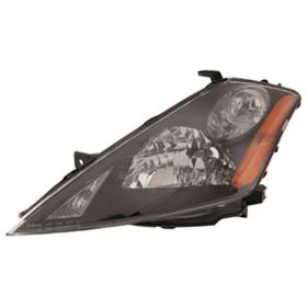 2003-2007 Nissan Murano Performance Headlamp Set Lh (Driver Side)+Rh  (Passenger Side) - Oem Type - Black Bezel - NI2505106-2