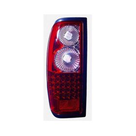 1998-2004 Nissan Frontier- Pickup Performance Rear Lamp Set Lh (Driver Side)+Rh  (Passenger Side) - Led - Chrome - NI2811139-2