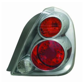 2002-2006 Nissan Altima Performance Rear Lamp Set Lh (Driver Side)+Rh  (Passenger Side) - Led - Red / Red Lens - Titanium - NI2811151-2