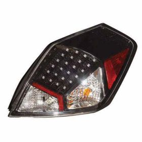 2007-2011 Nissan Altima- Sedan Performance Rear Lamp Set Lh (Driver Side)+Rh  (Passenger Side) - Led - Style 2 - Black - NI2811153-2