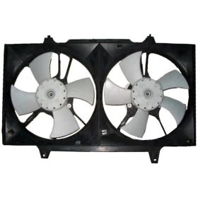 1993-1997 Nissan Altima Radiator Fan Assembly - OEM# 214815B600 - NI3115104-3