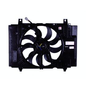 2009-2012 Nissan Cube Cooling Fan Assembly At 09-12/S Mdl 09-12/Manual Transmission W/AC Base Mdl 09-12 - OEM# 214811FC0A - NI3115141-3