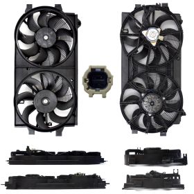 2011-2012 Nissan Leaf Cooling Fan Assembly - OEM# 214813NA0A - NI3115145-3