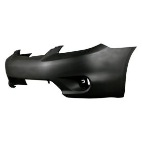 2005-2008 Toyota Matrix Bumper Front Base/Xr/Xrs Matte-Black W/O Spoiler Hole - TO1000346-3