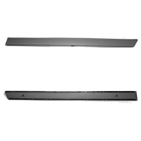 2006-2007 Toyota Highlander- Except Hybrid Rear Door Moulding  Lh (Driver Side)- Black - TO1504104-2