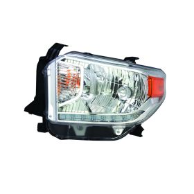 2014-2017 Toyota Tundra 4WD Head Lamp Driver Side Halogen W/Led Doorive Lamp Platinum/1794 Edition Model HQ - OEM# 811500C101 - TO2502220-3