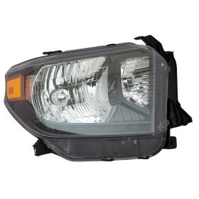 2014-2014 Toyota Tundra Performance Headlamp Set Lh (Driver Side)+Rh  (Passenger Side) - Black Bezel - W/O Led Drl - TO2505125-2