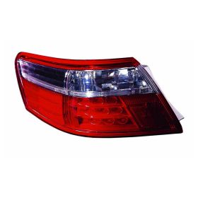 2007-2010 Toyota Camry- W/O Hybrid Performance Rear Lamp Set Lh (Driver Side)+Rh  (Passenger Side) - Led Type - Oem Style - Outer - TO2811147-2