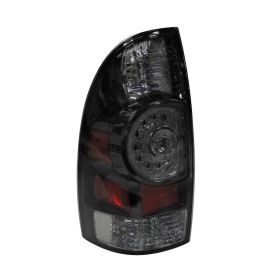 2009-2011 Toyota Tacoma Performance Rear Lamp Set Lh (Driver Side)+Rh  (Passenger Side) - Led Style - Clear Lens - Black Bezel - TO2811149-2