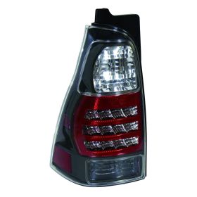 2006-2009 Toyota 4Runner Performance Rear Lamp Set Lh (Driver Side)+Rh  (Passenger Side) - Led - Clear Lens - Black Bezel - TO2811151-2