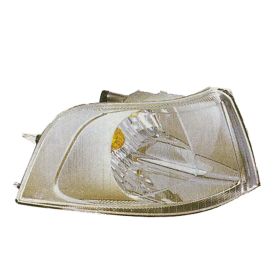 2001-2004 Volvo S40- Sedan Park  Lamp-Beside Headlamp  Rh (Passenger Side)- Chrome Bezel- All Clear - VO2521109-2