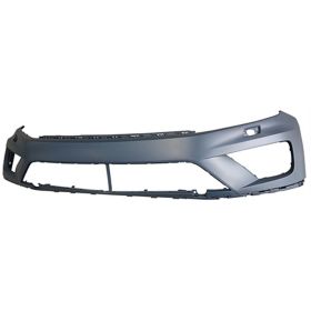 2015-2017 Volkswagen Touareg Bumper Front Primed W/Washer W/O Sensor - VW1000231-3