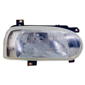 1995-1999 Volkswagen Cabrio- Convertible- To Early 99 Headlamp Assembly  Rh (Passenger Side)  Single Bulb -Golf Only - VW2503104-2