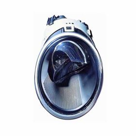 1998-2005 Volkswagen Beetle Performance Headlamp Set Lh (Driver Side) +Rh  (Passenger Side) - W/O Turbo - Black Bezel - VW2505107-2