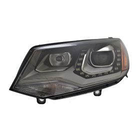 2011-2014 Volkswagen Touareg Head Lamp Driver Side Hid Black Bezel W/Chrome Trim Insert HQ - OEM# 7P1941751A - VW2518113-3