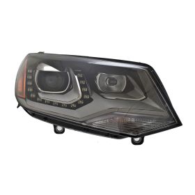 2011-2014 Volkswagen Touareg Head Lamp Passenger Side Hid Black Bezel W/Chrome Trim Insert HQ - OEM# 7P1941752A - VW2519113-3