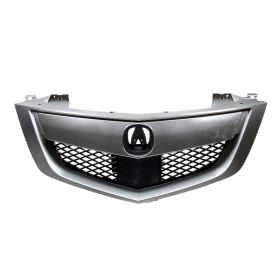 2010-2013 Acura Mdx Grille Assembly- Satin Nickel- With Adaptive Cruise - AC1200119-2