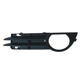 2006-2008 Audi A3 Grille Lower Front Driver Side W/Fog Lamp Hole Matte-Black W/O Sport - AU1038103-3