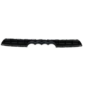 2017-2019 Audi Q7 Upper Grille Molding [Grille Cover/Shield] Textured Black - Best Value - AU1201100