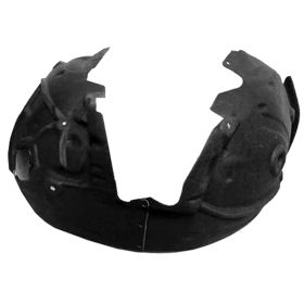 Audi A6 2012-2016 Driver Side Front Fender Liner - AU1248132