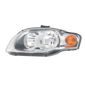 2005-2008 Audi S4 - Driver Side Halogen Headlight Assembly - AU2502128