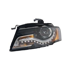 Audi A4 2009-2010 Driver Side Hid Headlight Lens And Housing - AU2502146