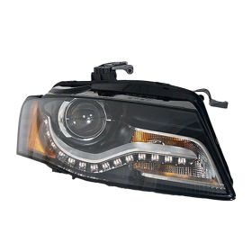 Audi A4 2009-2010 Passenger Side Hid Headlight Lens And Housing - AU2503146