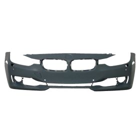 2012-2015 Bmw 3 Series- Sedan (F30) Front Bumper Cover- Primed- W/ Hl Washer- W/ Parking Sensor- W/ Park Distance Control- W/ Camera- W/ Moulding Holes- Modern/Luxury/Sport Line - BM1000267-2
