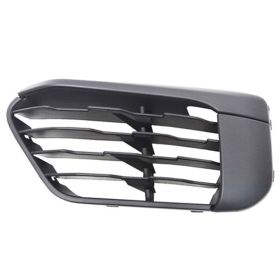 2016-2019 BMW X1 Grille Lower Driver Side Matte Black W/O Sensor Base Model - OEM# 51117453981 - BM1038203-3