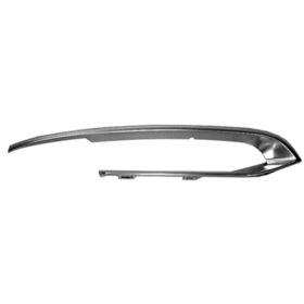 2014-2016 BMW 5 Series  Grille Moulding Chrome Front Passenger Side W/O M Pkg W/Modern Line - OEM# 51117331768 - BM1047132-3