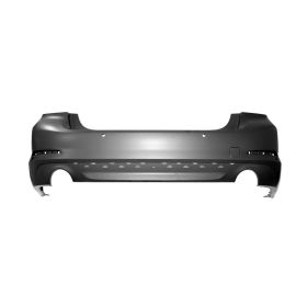 2017-2019 BMW 5 Series  Bumper Rear Primed W/O Park Assist W/Park Distance/Trim Lines (For 530 Series W/O M-Pkg) - OEM# 51127475599 - BM1100376-3