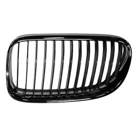 2011-2013 BMW 3 Series Coupe Grille Driver Side Chrome/Black - OEM# 51137254967 - BM1200210-3