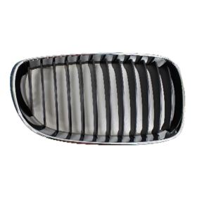 2008-2013 BMW 1 Series Grille Passenger Side Chrome/Black Coupe/Conv - OEM# 51137166440 - BM1200237-3