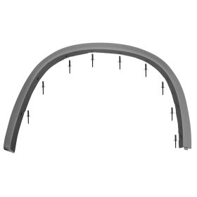 BMW X1 2013-2015 Front Driver Side Wheel Arch Trim - BM1290102 OEM# 51778049939