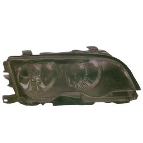 2002-2005 BMW 3 Series Sedan (1999-) Head Lamp Driver Side Halogen Black HQ - OEM# 63127165771 - BM2502122-3
