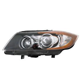 BMW 3 Series Sedan 2006-2008 Passenger Side Hid Type Head Light Lens And Housing - BM2503135
