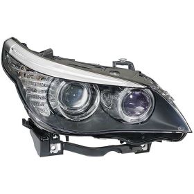 BMW 5 Series 2008-2010 Passenger Side Halogen Head Light Assembly - BM2503142
