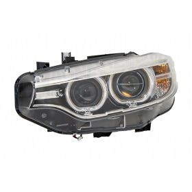 BMW 430i Convertible 2014-2016 Driver Side Hid Headlight Lens Housing - BM2518156