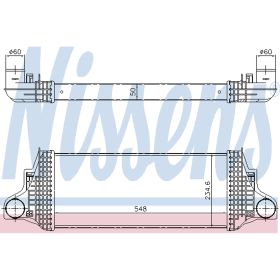 Mercedes Ml350 Bluetec 2007-2009 Turbocharger Intercooler/charge Air Cooler 3.0l V6 Turbodiesel - CAC010074