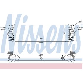 Mercedes Sprinter 2500 2010-2013 Turbocharger Intercooler/charge Air Cooler - CAC010093