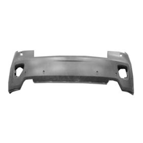 2011-2013 Jeep Grand Cherokee Front Bumper Cover- Primed- W/ Headlamp Washer- W/ Park Assist Holes - CH1000980-2