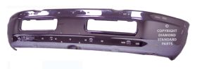 1994-1998 Dodge Pickup Front Bumper-Chrome -W/O Sport (Steel Bumper) - CH1002256-2