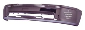 2009-2012 Dodge Ram Pickup R1500 Front Bumper Chrome  W/O Fog Lamp Holes -W/O Sport (Steel Bumper) - CH1002387-2