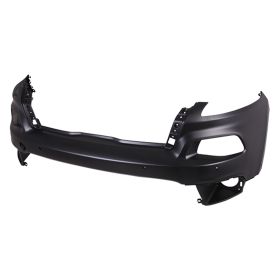2014-2018 Jeep Cherokee Front Bumper Upper Cover- Primed- W/ Parking Sensors- W/ Advanced Park Assist System- Limited/North/Sport/Latitude/Latitude Plus Model - CH1014116-2