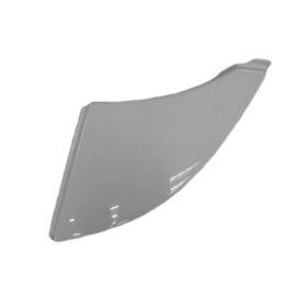 Dodge RAM Promaster 1500 2014-2021 Driver Side Upper Headlight Trim [filler Piece Above Head Light]-white Primer Finish - CH1088104 OEM# 1ZT62ZZZAA